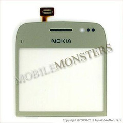 Skārienjūtīgais ekrāns Nokia E6 Sudrabs