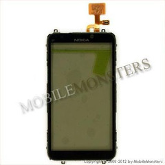 Skārienjūtīgais ekrāns Nokia E7 Melns