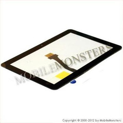 Skārienjūtīgais ekrāns Samsung P7500 Galaxy Tab 10.1 Melns