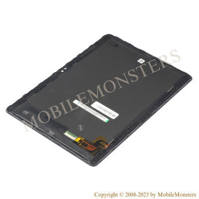 Дисплей Huawei MediaPad T3 10 (AGS-L09) с Тачскрином, стеклом и рамкой, (Service pack) Чёрный