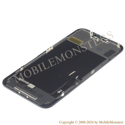 Displejs iPhone 14 Plus (A2886) ZY COF Kopija, ar Skārienjūtīgo stiklu un apkart ramiti Melns