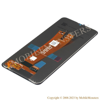 Displejs Samsung SM-A045F Galaxy A04 ar Skārienjūtīgo stiklu Melns
