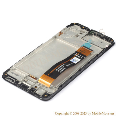 Дисплей Samsung SM-A236F Galaxy A23 5G с Тачскрином, стеклом и рамкой Чёрный