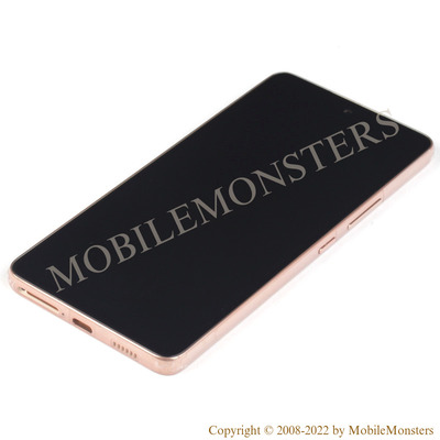 Дисплей Samsung SM-A536F Galaxy A53 5G с Тачскрином, стеклом и рамкой, (Service pack) Розовый