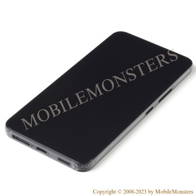 Дисплей Samsung SM-S901B Galaxy S22 с Тачскрином, стеклом и рамкой, (Service pack) Серый