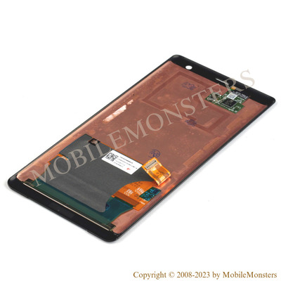 Displejs Sony H8416 Xperia XZ3 ar Skārienjūtīgo stiklu Melns