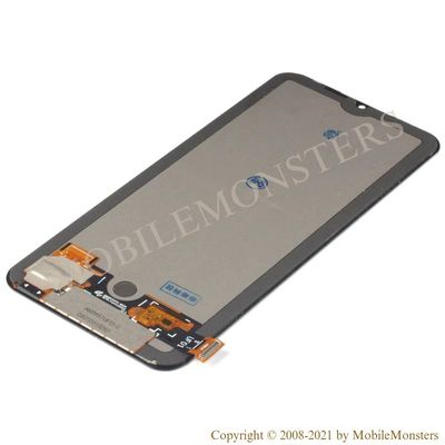 Displejs Xiaomi Mi 10 lite (M2002J9G) ar Skārienjūtīgo stiklu Melns