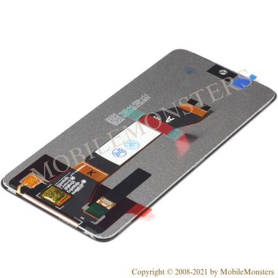 Displejs Xiaomi Redmi 10 (21061119AG, 22011119UY) ar Skārienjūtīgo stiklu Melns