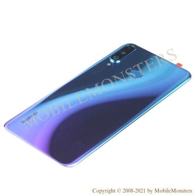Корпус Huawei P30 Lite (MAR-LX1A) Крышка батареи, с Fingerprint сенсором, (Service pack) Синяя
