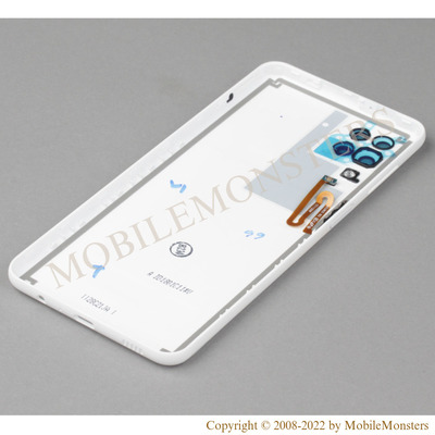 Korpuss Samsung SM-A125F Galaxy A12 Baterijas vāciņš, (Service pack) Balts