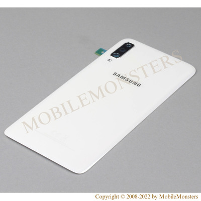 Korpuss Samsung SM-A705F Galaxy A70 Baterijas vāciņš, (Service pack) Balts
