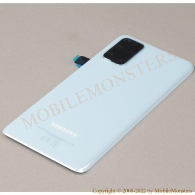 Корпус Samsung SM-G986 Galaxy S20+ Крышка батареи Голубая