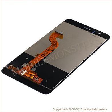 Дисплей Huawei Honor 6X (Mate 9 Lite) с Тачскрином и Стеклом Чёрный