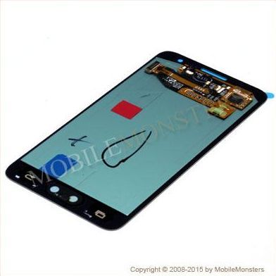 Displejs Samsung SM-A300F Galaxy A3 ar Skārienjūtīgo stiklu Zelts