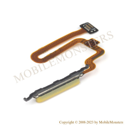 Шлейф Xiaomi Poco M4 Pro 5G (21091116AG) Датчик отпечатков пальцев Жёлтый