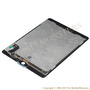 Lcd iPad Air 2 (A1566, A1567) with Touchscreen, lens and front frame *Refurbished* Black