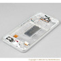 Displejs Samsung SM-A346B Galaxy A34 5G ar Skārienjūtīgo stiklu un apkart ramiti, (Service pack) Sudrabs