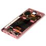 Дисплей Samsung SM-N970F Galaxy Note 10 с Тачскрином, стеклом и рамкой Розовый