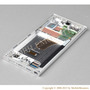 Дисплей Samsung SM-S918B Galaxy S23 Ultra с Тачскрином, стеклом и рамкой, (Service pack) Серебрянный