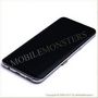 Displejs Samsung SM-G955F Galaxy S8+ ar Skārienjūtīgo stiklu un apkart ramiti Sudrabs