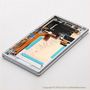 Lcd Sony D2303 Xperia M2  with Touchscreen, lens and front frame White
