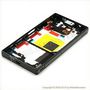 Displejs Sony E5823 Xperia Z5 Compact ar Skārienjūtīgo stiklu un apkart ramiti Melns