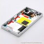 Дисплей Sony E5823 Xperia Z5 Compact с Тачскрином, стеклом и рамкой Белый