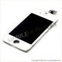 Displejs iPhone 4s (A1387) ar Skārienjūtīgo stiklu un apkart ramiti Balts