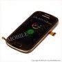 Displejs Samsung i8190 Galaxy S3 Mini ar Skārienjūtīgo stiklu un apkart ramiti Brūns