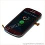 Lcd Samsung i8190 Galaxy S3 Mini with Touchscreen, lens and front frame Red