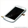 Lcd Samsung i8200 Galaxy S3 Mini VE with Touchscreen, lens and front frame White