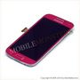 Дисплей Samsung i9195 Galaxy S4 mini с Тачскрином, стеклом и рамкой Розовый