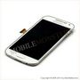 Displejs Samsung i9195 Galaxy S4 mini ar Skārienjūtīgo stiklu un apkart ramiti Balts
