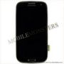 Дисплей Samsung i9300 Galaxy S III (S3) с Тачскрином, стеклом и рамкой Чёрный