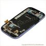 Lcd Samsung i9301i Galaxy S3 Neo with Touchscreen, lens and front frame Blue