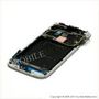 Дисплей Samsung i9505 Galaxy S IV (S4) с Тачскрином, стеклом и рамкой Синий