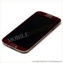 Дисплей Samsung i9505 Galaxy S IV (S4) с Тачскрином, стеклом и рамкой Красный