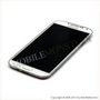 Displejs Samsung i9505 Galaxy S IV (S4) ar Skārienjūtīgo stiklu un apkart ramiti Balts