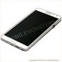 Displejs Samsung SM-N7505F Galaxy Note 3 Neo ar Skārienjūtīgo stiklu un apkart ramiti Balts