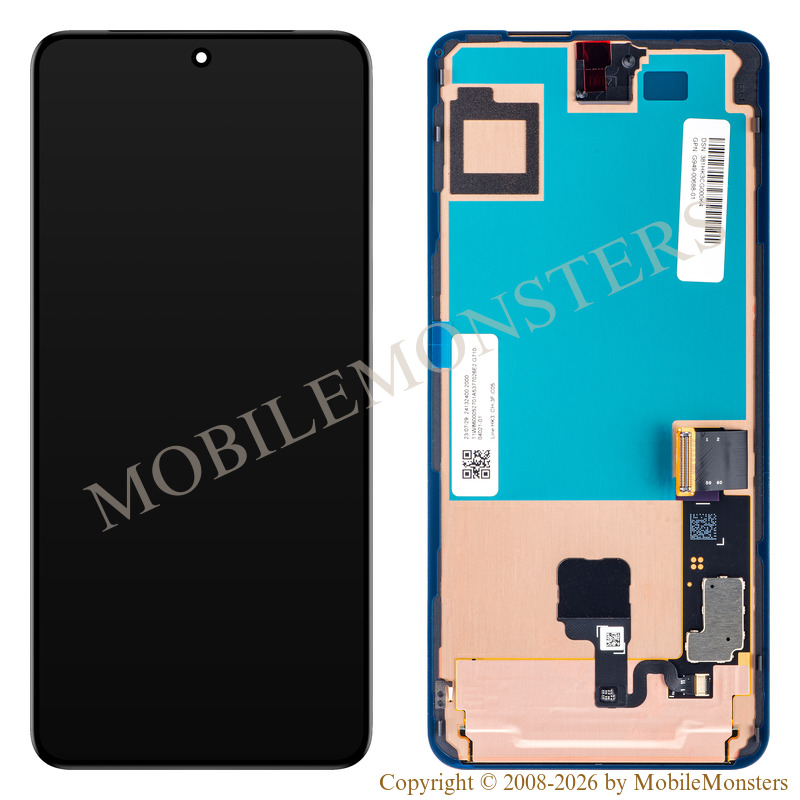 Displejs Google Pixel 8 Pro ar Skārienjūtīgo stiklu un apkart ramiti (Service pack) Displejs Google Pixel 8 Pro ar Skārienjūtīgo stiklu un apkart ramiti (Service pack)