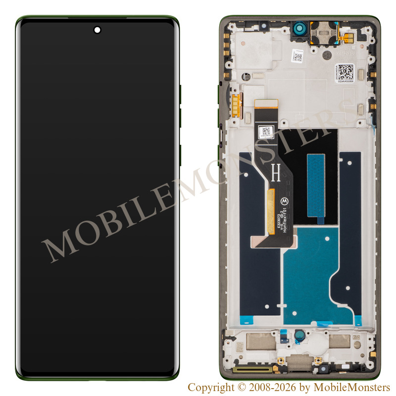 Lcd Motorola Edge 50 Fusion with Touchscreen, lens and front frame (Service pack) Green Lcd Motorola Edge 50 Fusion with Touchscreen, lens and front frame (Service pack) Green