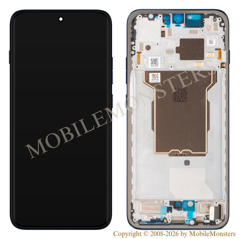 Lcd Motorola Edge 70 Pro with Touchscreen, lens and front frame (Service pack) Titanium Lcd Motorola Edge 70 Pro with Touchscreen, lens and front frame (Service pack) Titanium