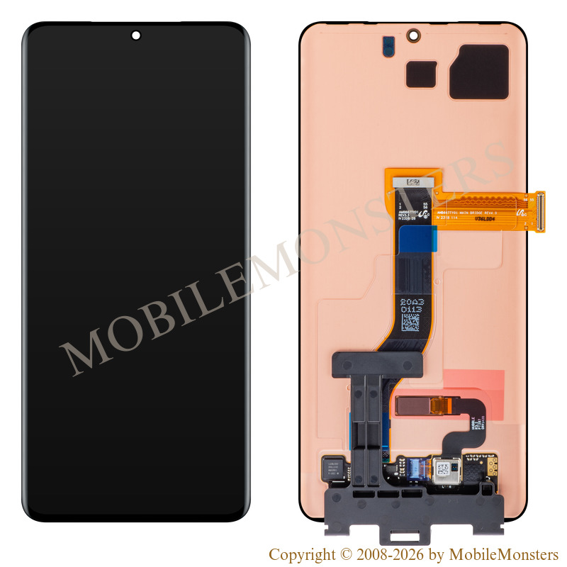 Displejs Samsung SM-G985 Galaxy S20+ ar Skārienjūtīgo stiklu, (Service pack) Melns Displejs Samsung SM-G985 Galaxy S20+ ar Skārienjūtīgo stiklu, (Service pack) Melns