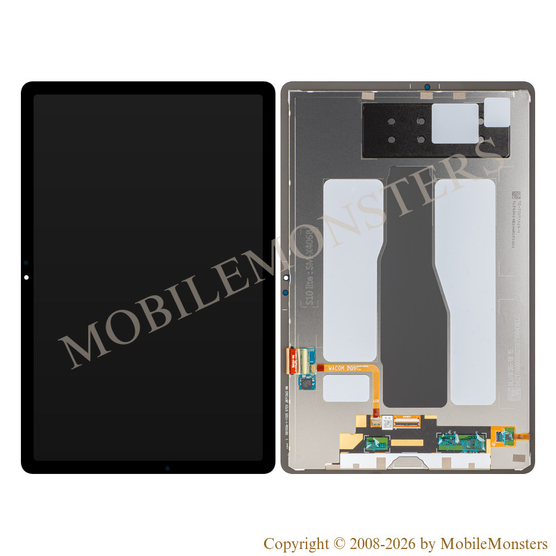 Displejs Samsung SM-X400 Galaxy Tab S10 Lite ar Skārienjūtīgo stiklu, (Service pack) Melns Displejs Samsung SM-X400 Galaxy Tab S10 Lite ar Skārienjūtīgo stiklu, (Service pack) Melns