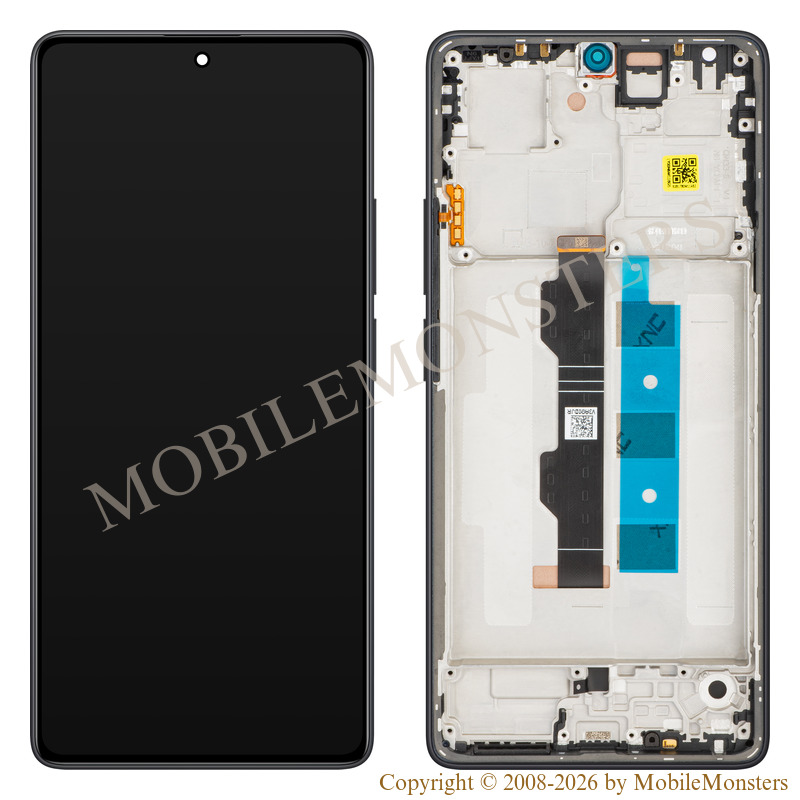 Дисплей Xiaomi Redmi Note 13 Pro 4G (23117RA68G) с Тачскрином, стеклом и рамкой (Service pack) Чёрный Дисплей Xiaomi Redmi Note 13 Pro 4G (23117RA68G) с Тачскрином, стеклом и рамкой (Service pack) Чёрный