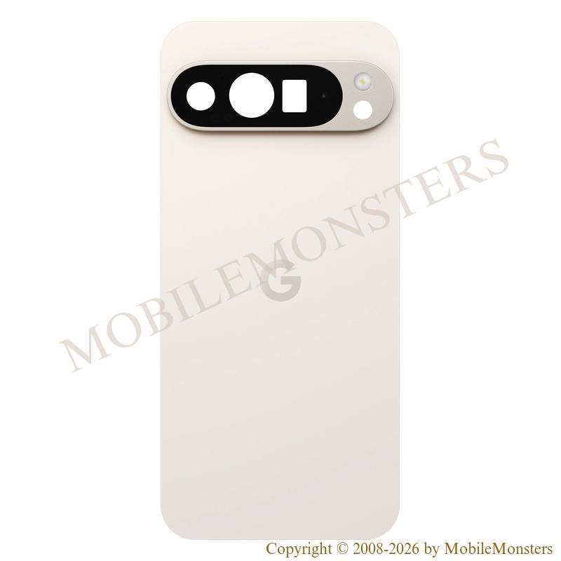 Cover Google Pixel 9 Pro XL Battery cover (Service pack) White Cover Google Pixel 9 Pro XL Battery cover (Service pack) White