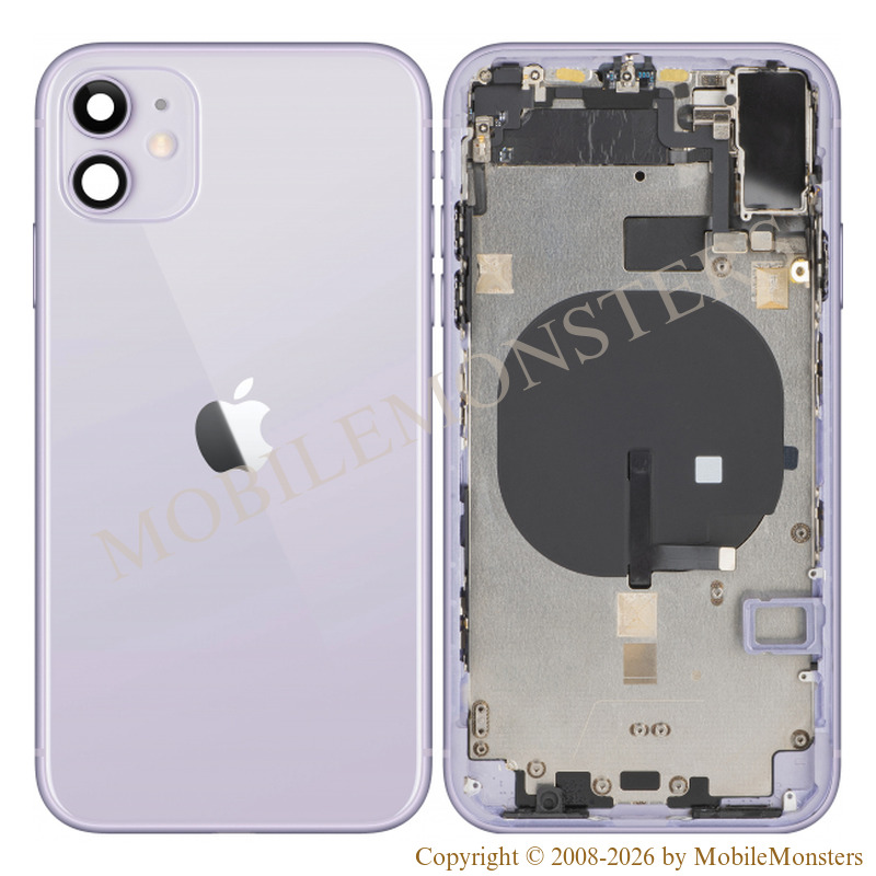 Cover iPhone 11 (A2221) Middle cover, Battery cover, (Used condition A) Purple Cover iPhone 11 (A2221) Middle cover, Battery cover, (Used condition A) Purple