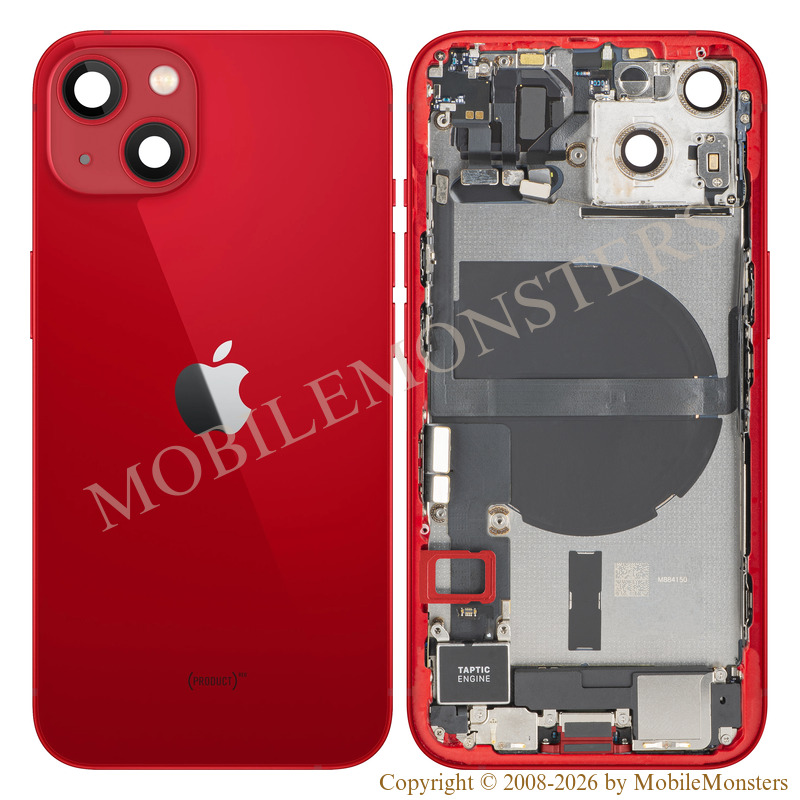 Cover iPhone 13 (A2633) Battery cover (Used condition A) Red Cover iPhone 13 (A2633) Battery cover (Used condition A) Red