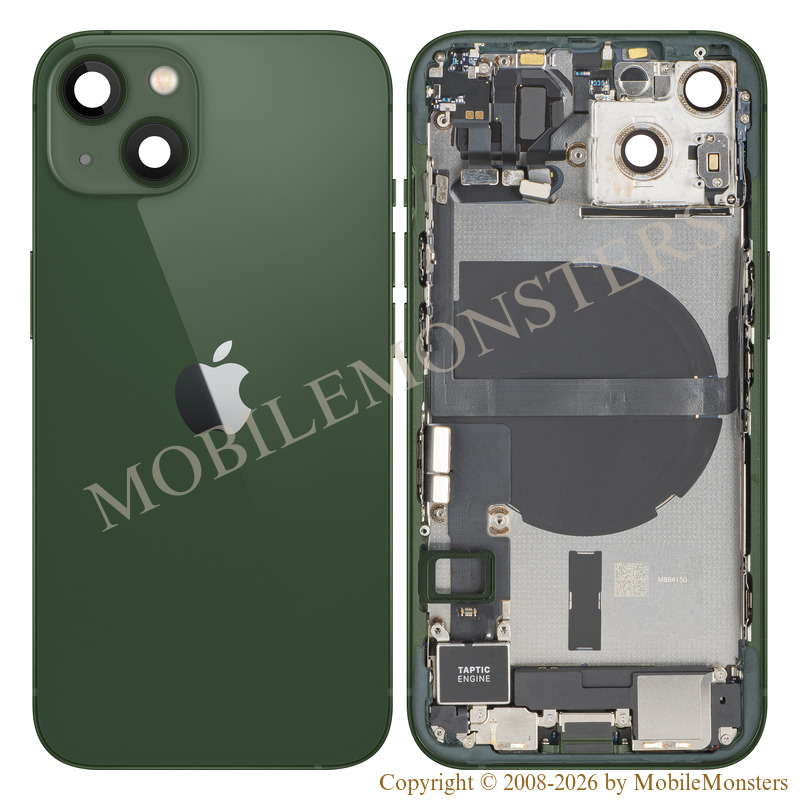 Cover iPhone 13 (A2633) Battery cover (Used condition A) Green Cover iPhone 13 (A2633) Battery cover (Used condition A) Green