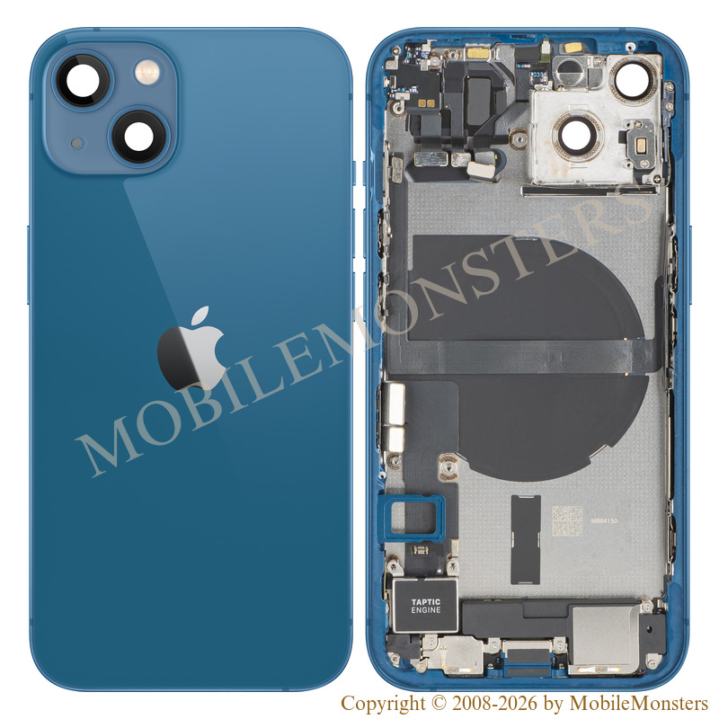 Cover iPhone 13 (A2633) Battery cover (Used condition A) Blue Cover iPhone 13 (A2633) Battery cover (Used condition A) Blue